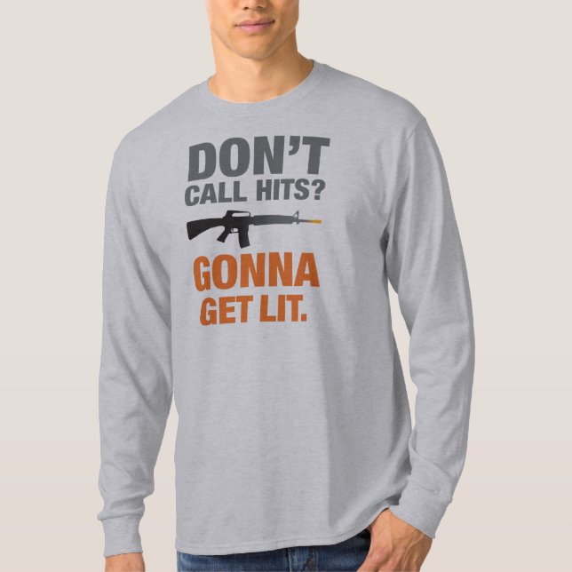 Camiseta Não chame batidas? (Frente)