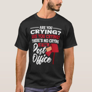 Camiseta Não Chorando No Correio Poste