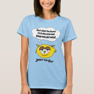 Camiseta Não clique no som. Estou na zona...