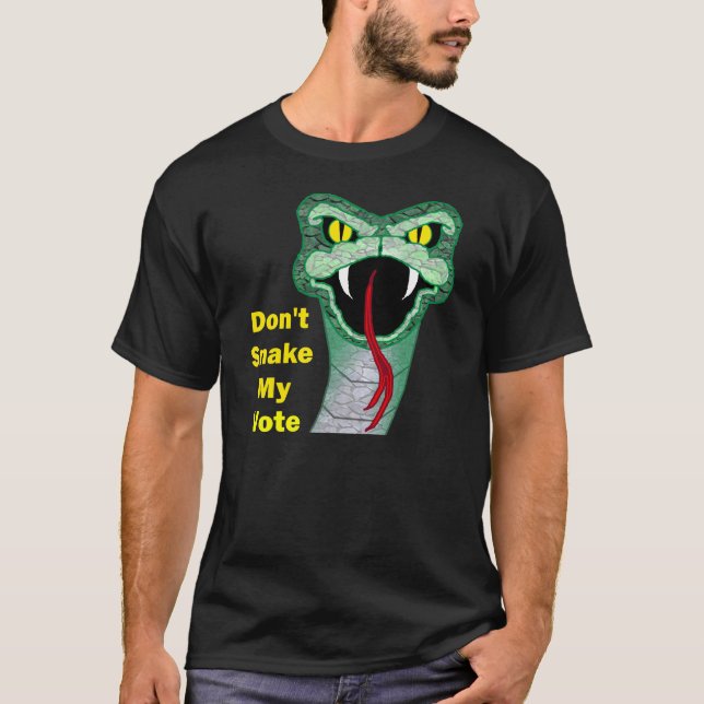Camiseta Não Cobra meu voto (Frente)