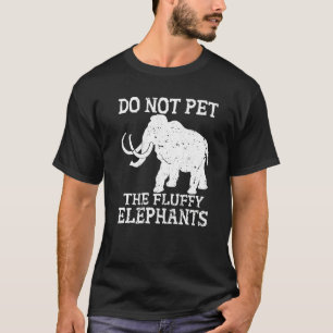 Camiseta Não Coloque os elefantes soprados Engraçados Eleph
