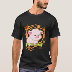 Camiseta Não com fome O Porco Mal-Humorado V4