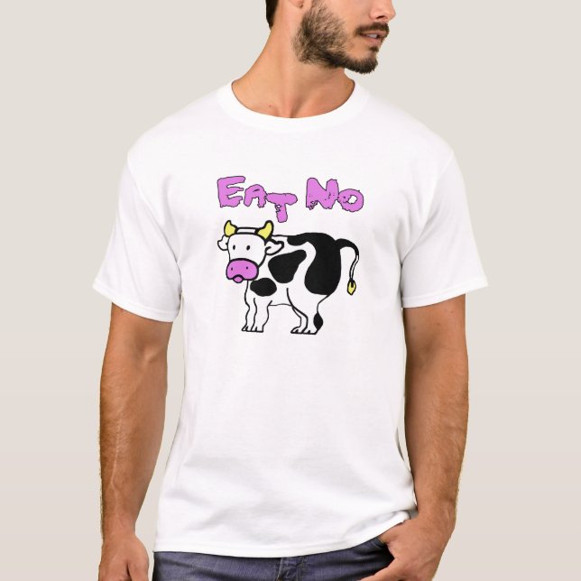 Camiseta Não coma nenhuma vaca (Frente)
