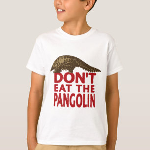 Camiseta Não coma o Pangolin