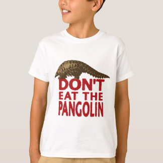 Camiseta Não coma o Pangolin