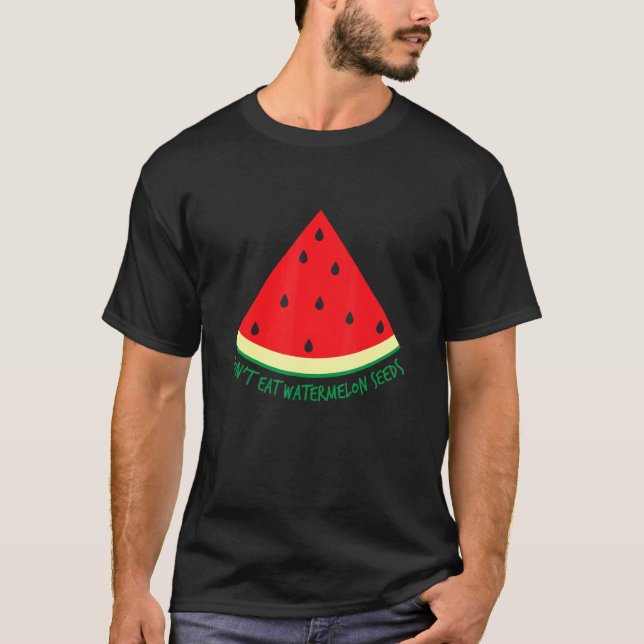 Camiseta Não Come Sementes De Melancia Gravidez T (Frente)