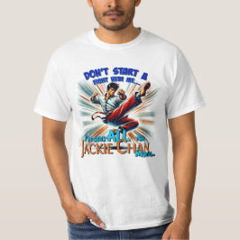 Camiseta Não comece uma briga comigo