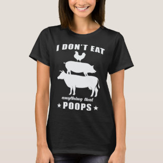 Camiseta Não Como Nada Que Faz Caca Dizendo Cool Vega