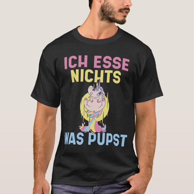 Camiseta Não como nada que peida veganos. (Frente)