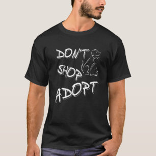 Camiseta Não Comprar Adotar Pro Pet Adoção
