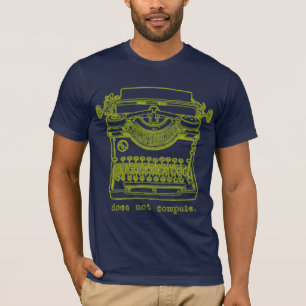 Camiseta Não Computa (Chartreuse)