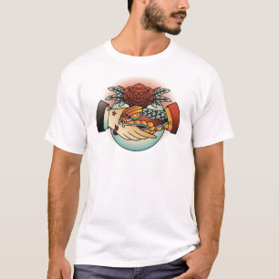 Camiseta Não Confie em T-Shirt, T-Shirt Tradicional