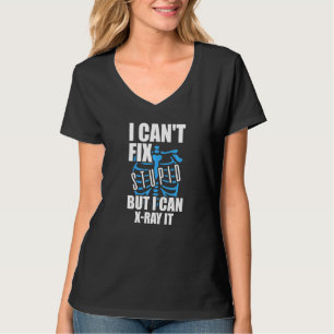 Camiseta Não consigo consertar o estúpido, mas posso radiol