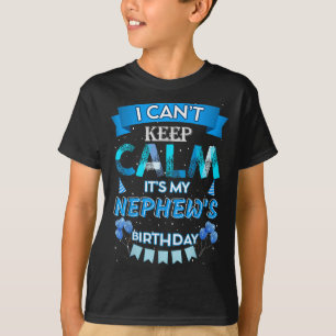 Camiseta Não consigo ficar calmo É o feliz aniversário do m