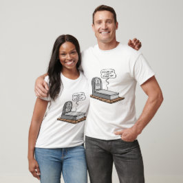 Camiseta Não consigo ficar de pé