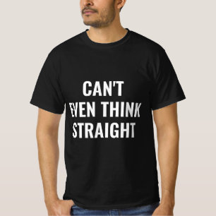 Camiseta Não Consigo Nem Pensar Direito