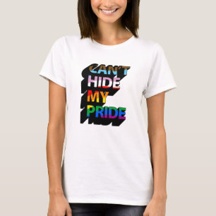 Camiseta Não consigo Ocultar meu Orgulho 3D