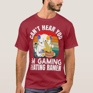 Camiseta Não Consigo Ouvir Você Im Jogando Gift Video Gam