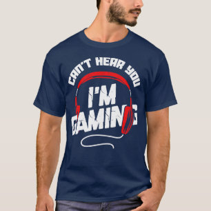 Camiseta Não Consigo Ouvir Você Im Jogo Jogo Jogo Jogo Pres
