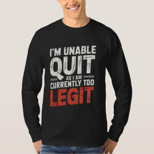 Camiseta Não consigo sair pois estou atualmente muito diver