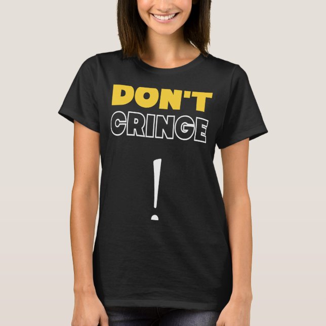 Camiseta Não Coringa Frase da Cringe - Memória - G (Frente)