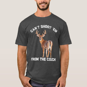 Camiseta Não dá pra atirar neles do sofá