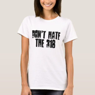Camiseta Não deie a parte superior cabida senhoras de 318