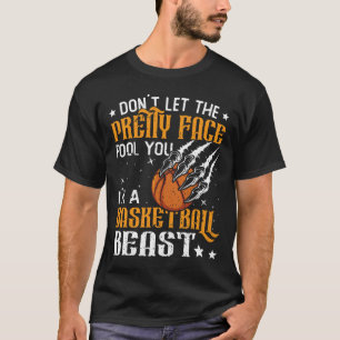 Camiseta Não Deixe a Cara Bonita Enganar Você Mulheres Meni