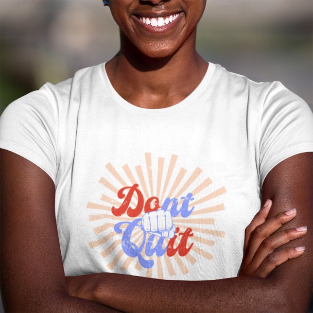 Camiseta Não deixe de fazer isso retrato móvel de laranja p (Criador carregado)