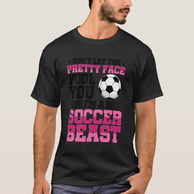 Camiseta Não Deixe O Bonito Pé Esportivo De Futebol (Frente)