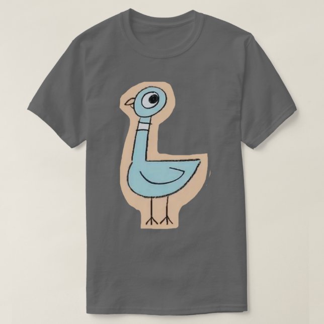 Camiseta não deixe o pombo dirigir o ônibus 15 (Frente do Design)