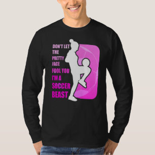 Camiseta Não deixe o rosto bonito te enganar - Futebol engr
