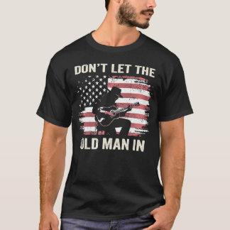 Camiseta Não Deixe O Velho Na Bandeira Americana