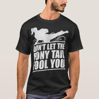 Camiseta Não Deixe Que Aquele Pony Tail Te Engane Karate Gi