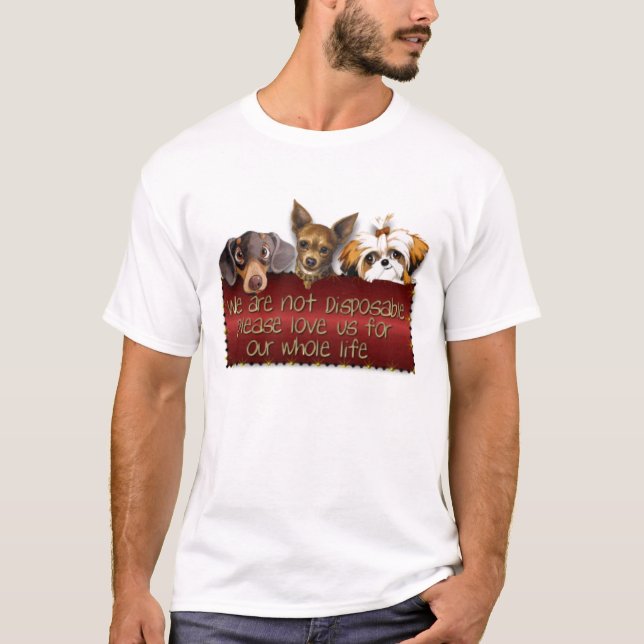 Camiseta Nao descartável (Frente)