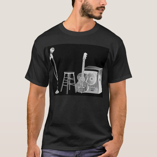 Camiseta Não descoberto (Frente)