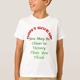 Camiseta Não Desista 