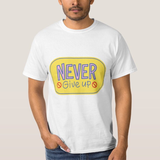 Camiseta não desista (Frente)