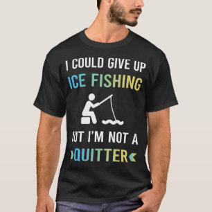 Camiseta Não Desista da Pesca no Gelo