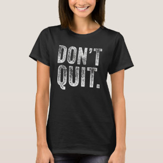 Camiseta Não Desista Eu Motivação Roupa de Academia Ginásio