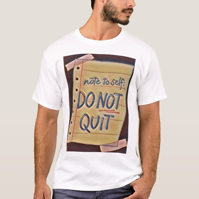 Camiseta não desistir (Frente)