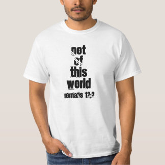 Camiseta Não deste mundo