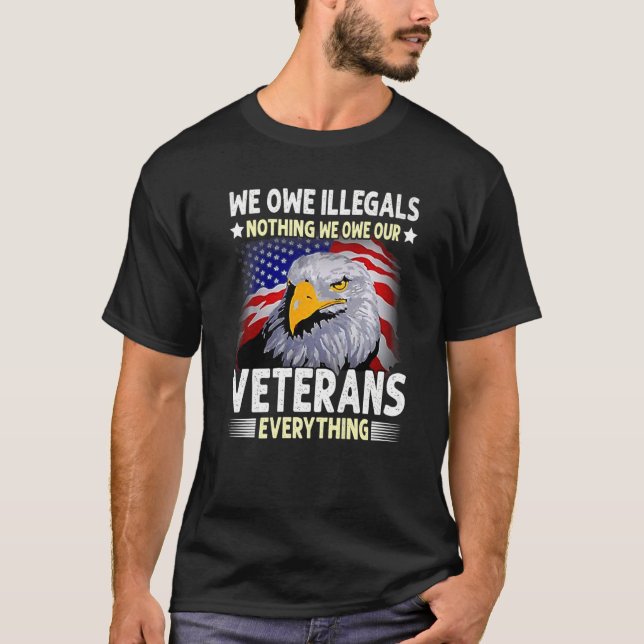 Camiseta Não Devemos Nada A Nossos Veteranos A Todos (Frente)