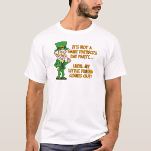 Camiseta Não dia de Patricks do santo até meu amigo peque