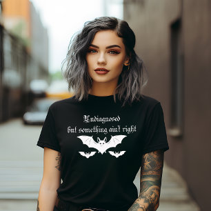 Camiseta Não diagnosticado, mas algo está errado