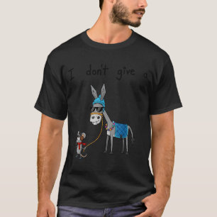 Camiseta Não dou a mínima para um rato cu de rato
