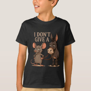 Camiseta Não dou um sarcasmo de rato, meme engraçado de rat