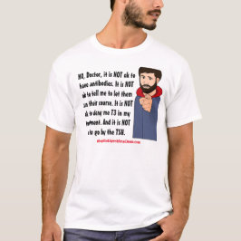 Camiseta NÃO, doutor, não é APROVADO -- O t-shirt de