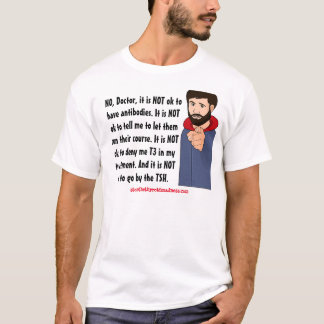 Camiseta NÃO, doutor, não é APROVADO -- O t-shirt de