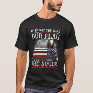 Camiseta Não É A Alma De Bandeira Do Vento De Heroínas Fale